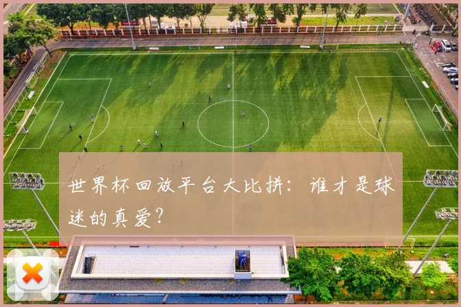 世界杯回放平台大比拼:谁才是球迷的真爱?